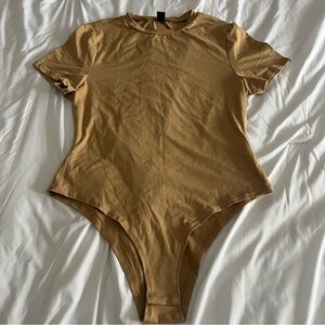 Bodysuit Short Sleeve Full Bottom Snap Closure NWOT Womens XLarge